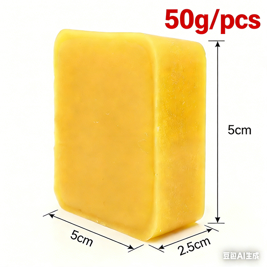 Candle Making Kit Beeswax - 45g balmumu bloğu krem ​​yapmak için