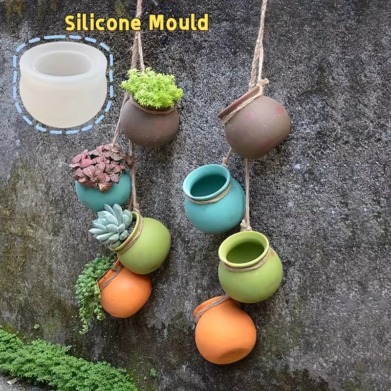 Candle Making Scents - Silikon Saksı Kalıpları, Reçine Kalıpları, Epoksi