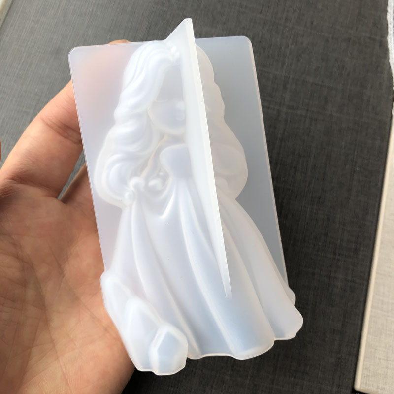 3D Sevimli Prenses Silikon Mum - Candle Making Factory incelemesi ve fiyatı
