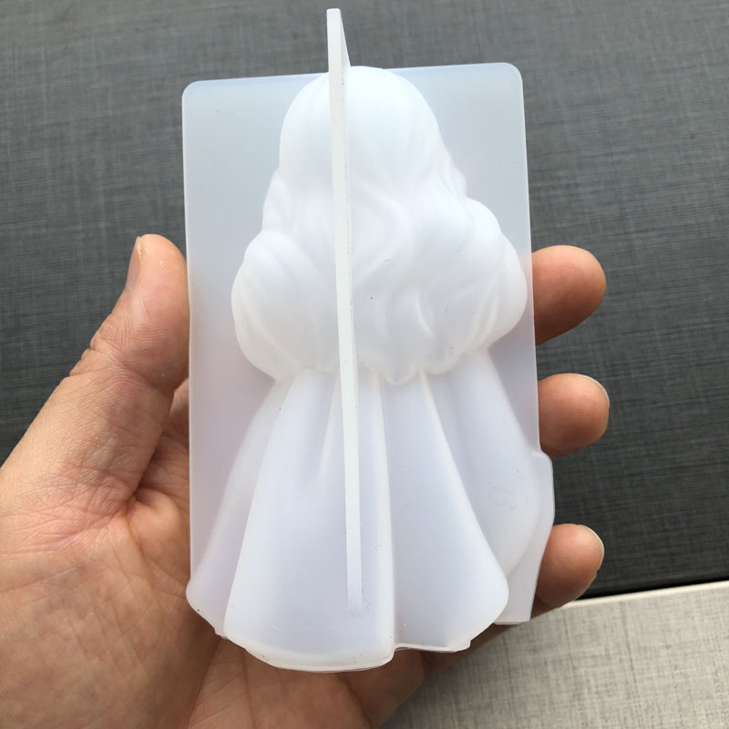 3D Sevimli Prenses Silikon Mum - Candle Making Factory incelemesi ve fiyatı
