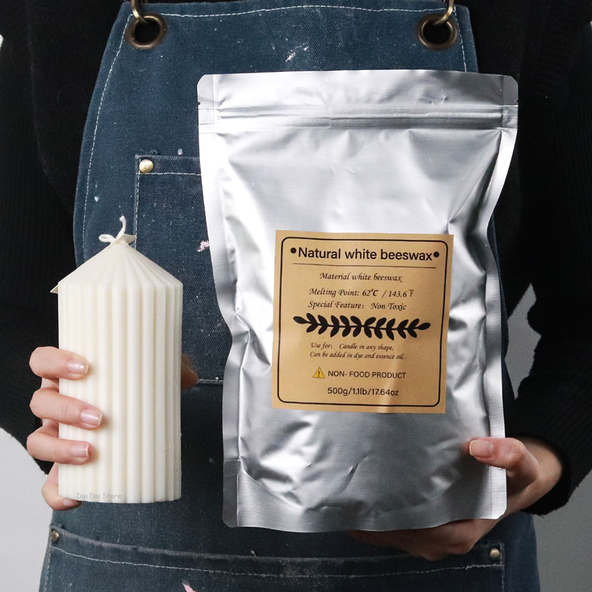 Beyaz Balmumu Saf Doğal Granül - Candle Making Kit Beeswax incelemesi ve fiyatı