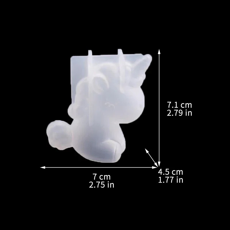 3D Geometrik Silikon Unicorn K - Candle Making Factory incelemesi ve fiyatı