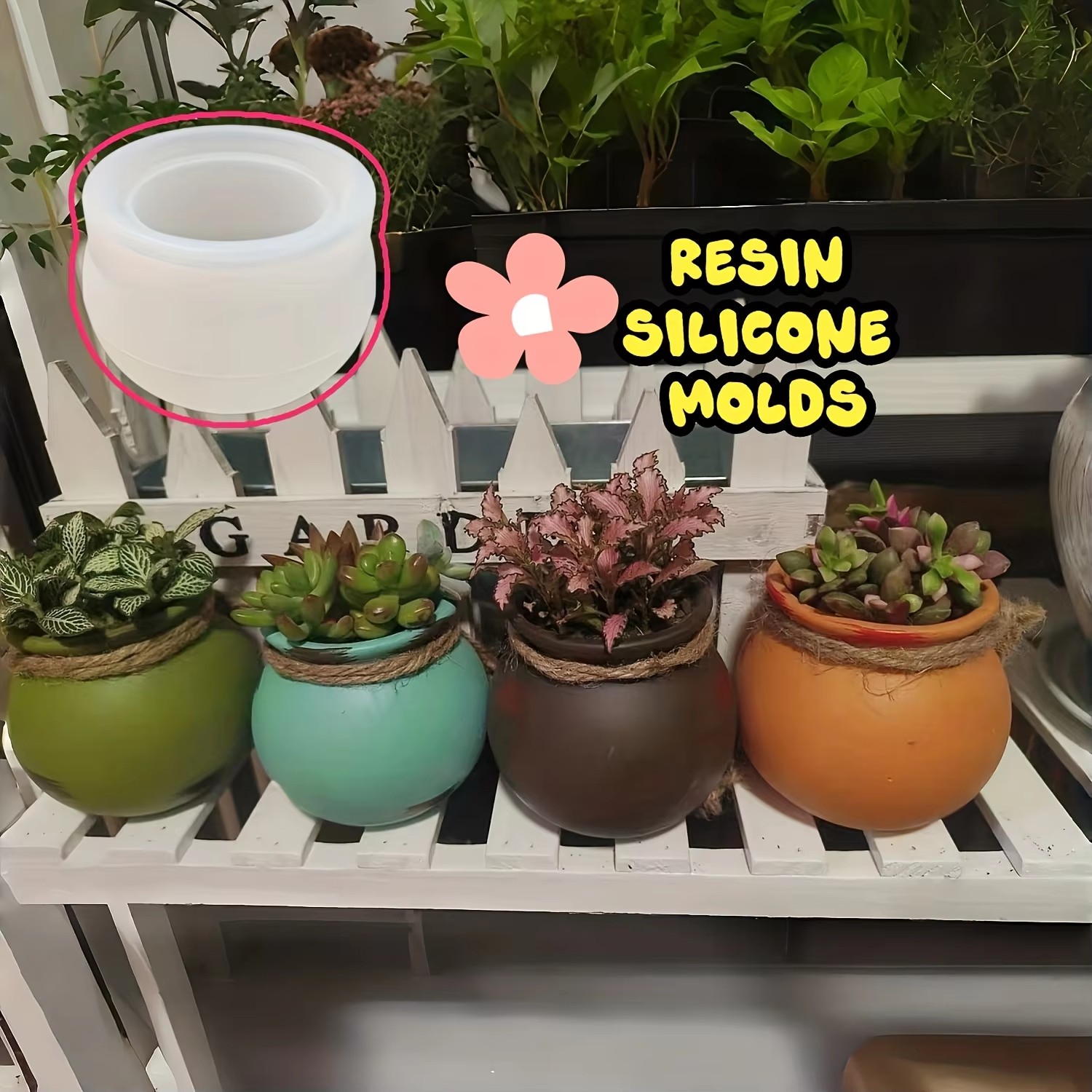 Silikon Saksı Kalıpları, Reçin - Candle Making Scents incelemesi ve fiyatı