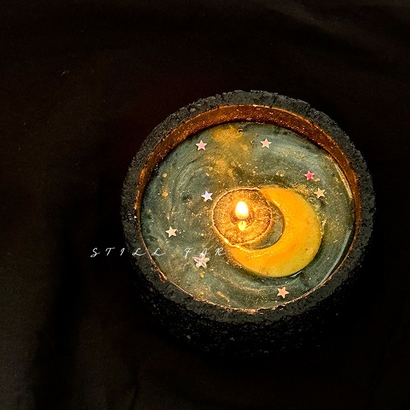 Eriyen Ay Kokulu Mum El Yapımı - Candle Making Scents incelemesi ve fiyatı
