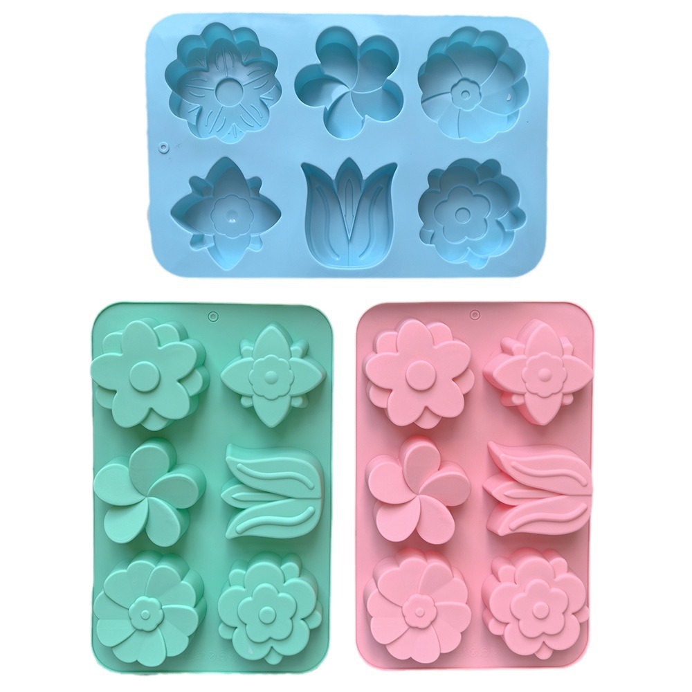 Çeşitli Çiçek Şekilli Silikon  - Candle Making Factory incelemesi ve fiyatı