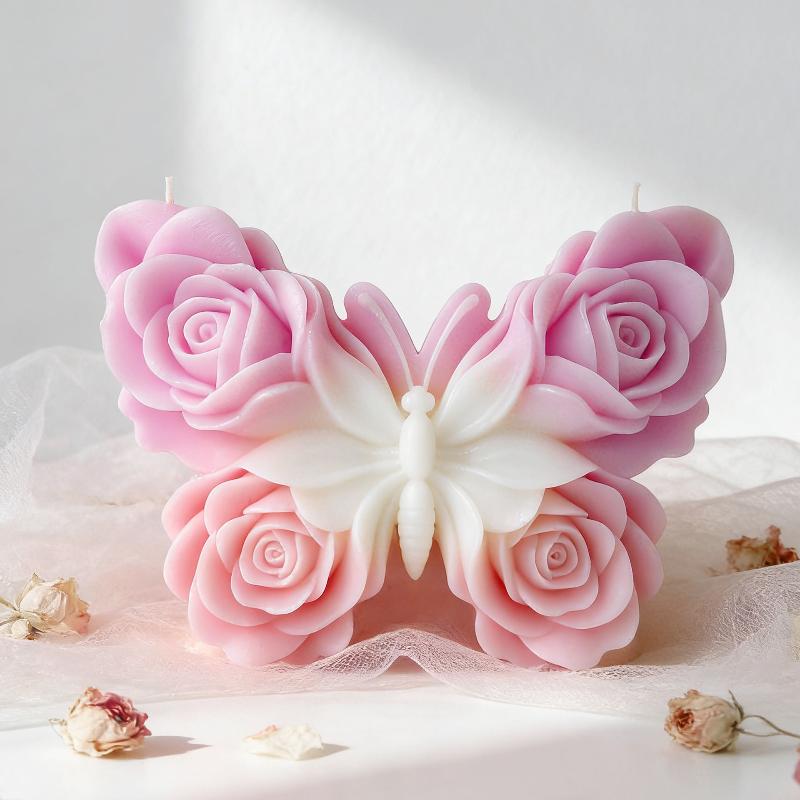 DIY Gül Kelebek Formu silikon  - Candle Making Factory incelemesi ve fiyatı